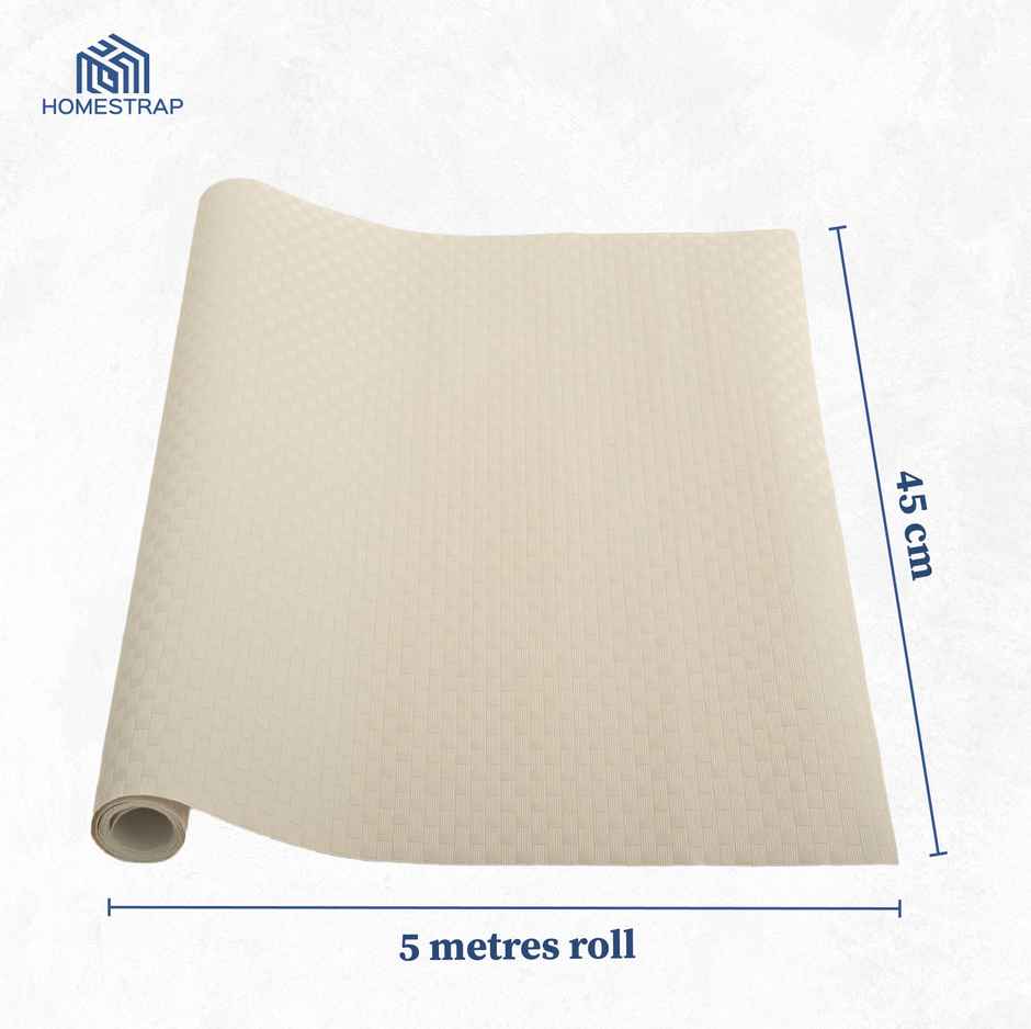 HomeStrap Eva Anti Slip Mat Checks Design 45 x 500 cm