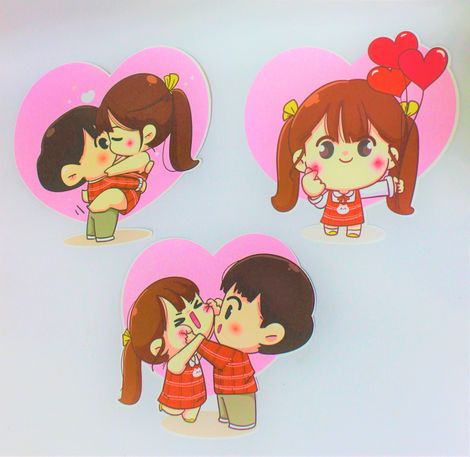 Happy Anniversary Combo Set Assorted ( 1Pc Flag Banner, 10Pc Posters, 3Pc Photo Props & 1Pc Cake Topper)