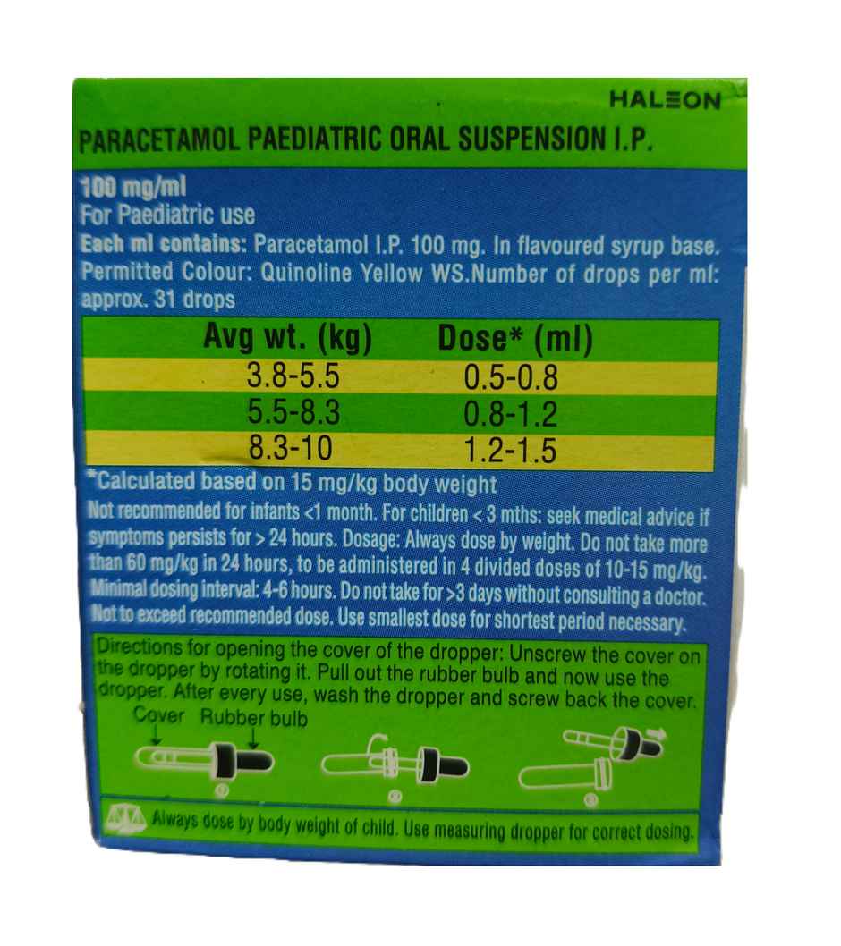 Crocin Peppermint Flavour Baby Drop