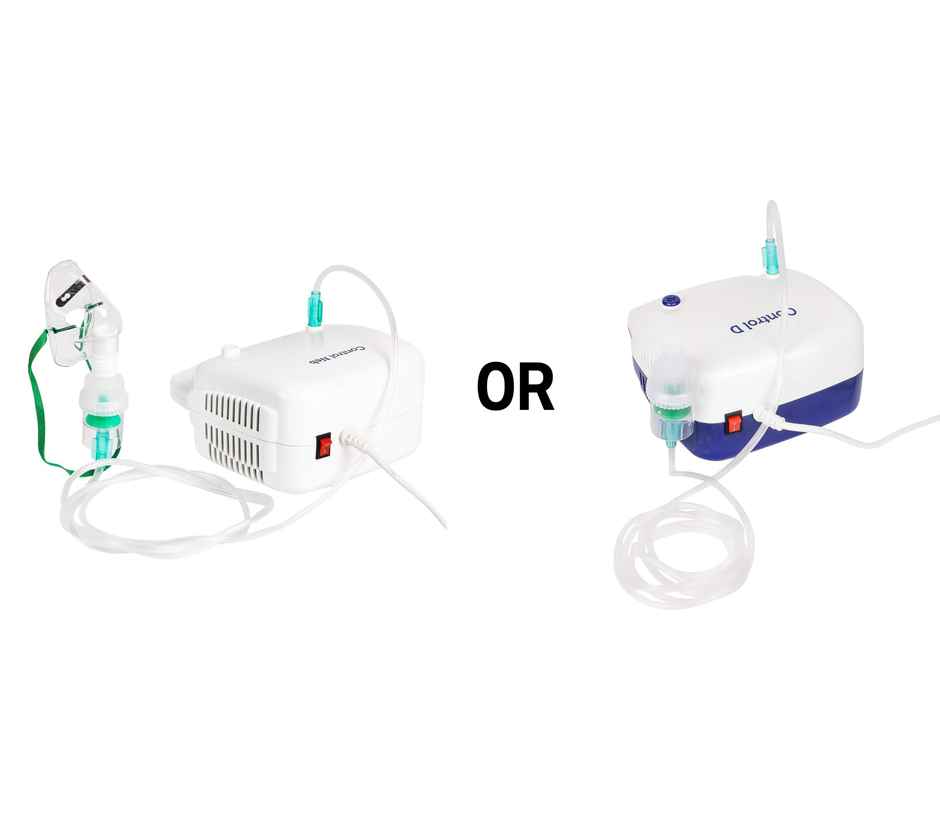 Control D Compressor Complete Kit with Child and Adult Mask Nebulizer