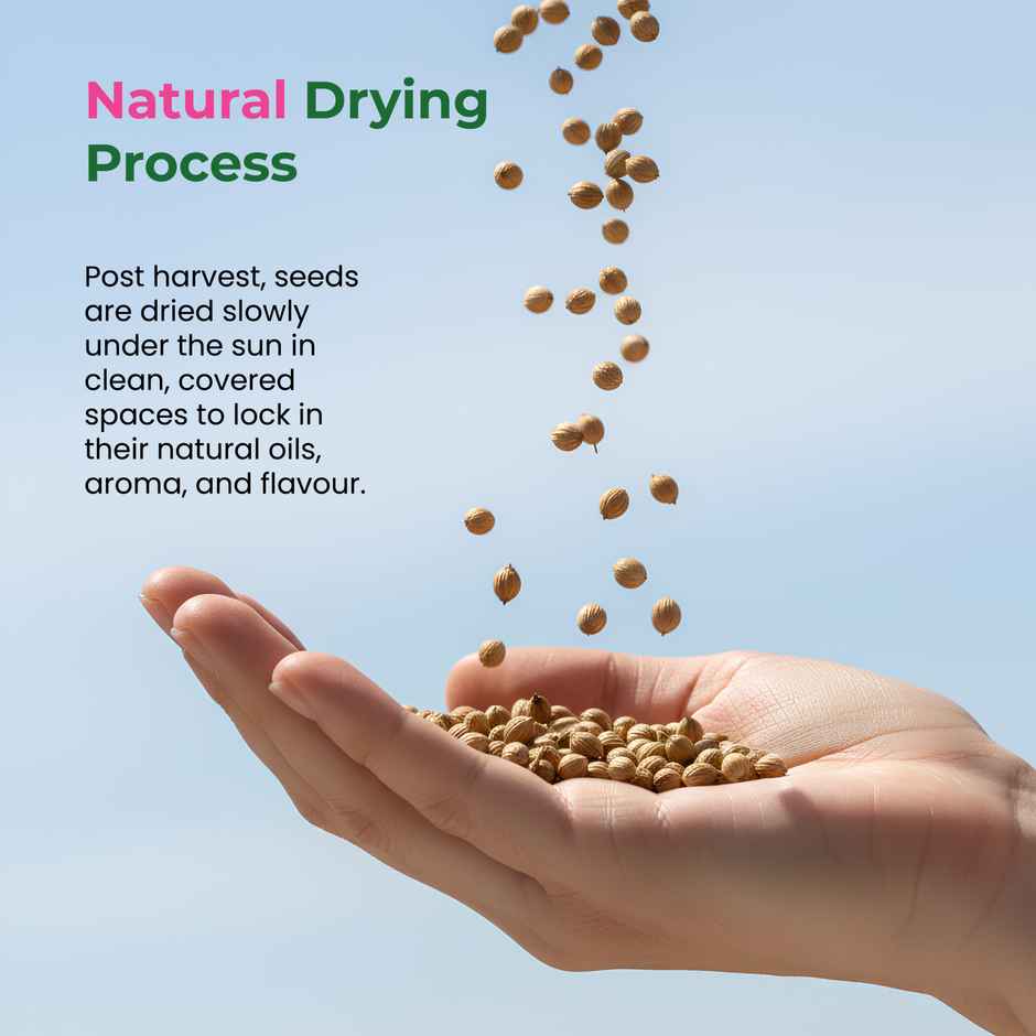 Khetika Stone Ground Coriander Powder, Single Origin, With Natural Oils, Toxin Free, Reusable Pouch