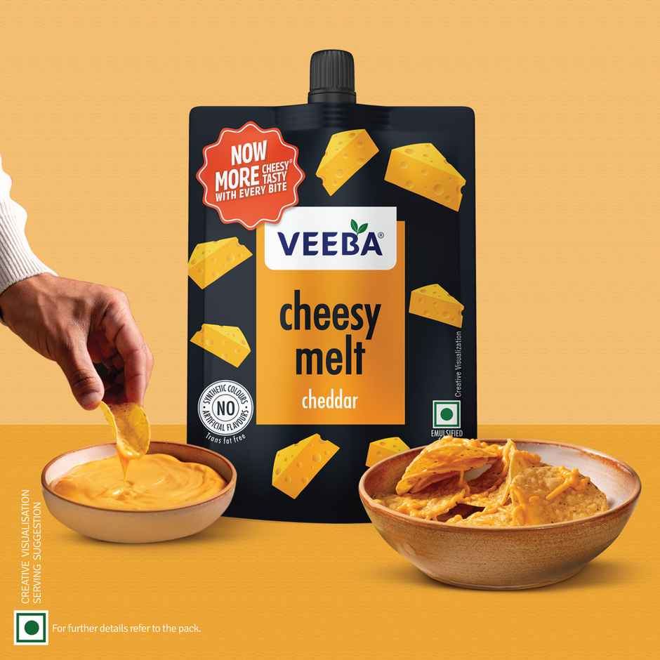 Veeba Cheesy Melt Cheddar