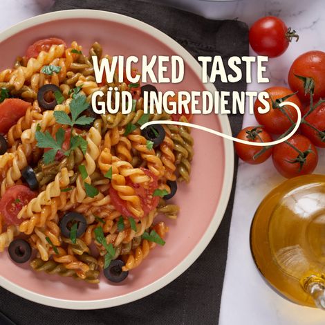 Wickedgud Fusilli Pasta Made With Durum Wheat