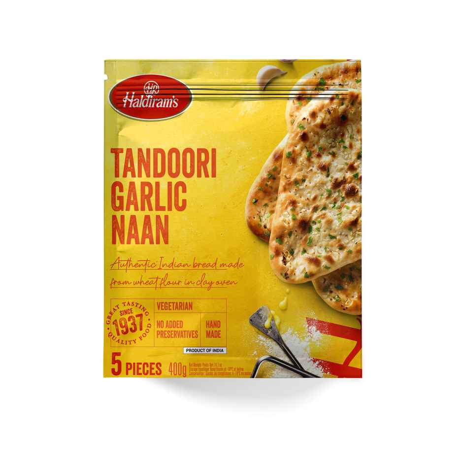 Haldiram's Tandori Garlic Naan