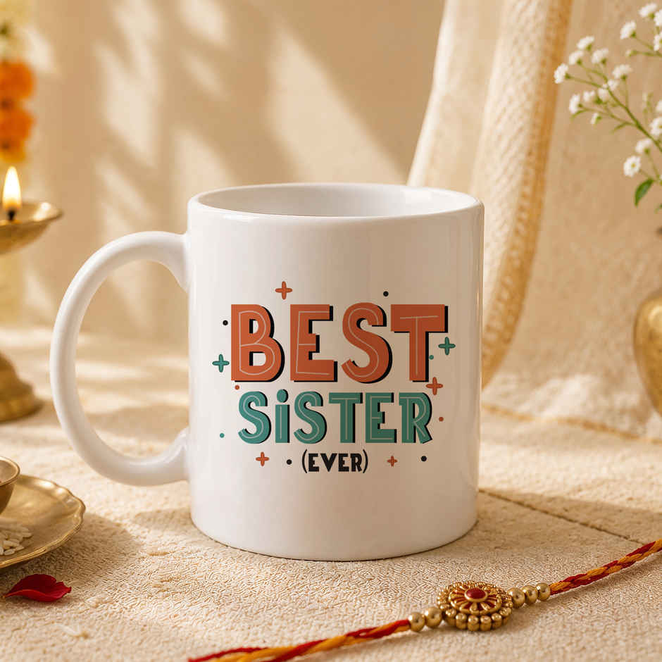 Oye Happy Best Sister Ever Mug
