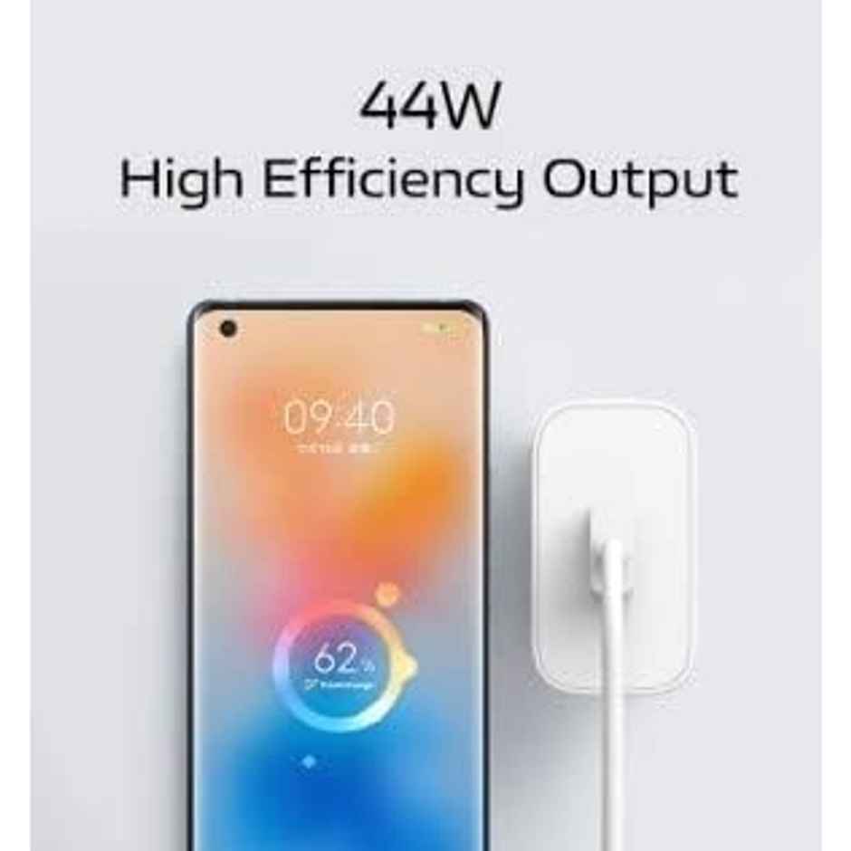 Ailkin 44W Flash Adapter for Vivo Y35| V25 5G| V23| V21| V20 Pro| Y73| and More - Adapter