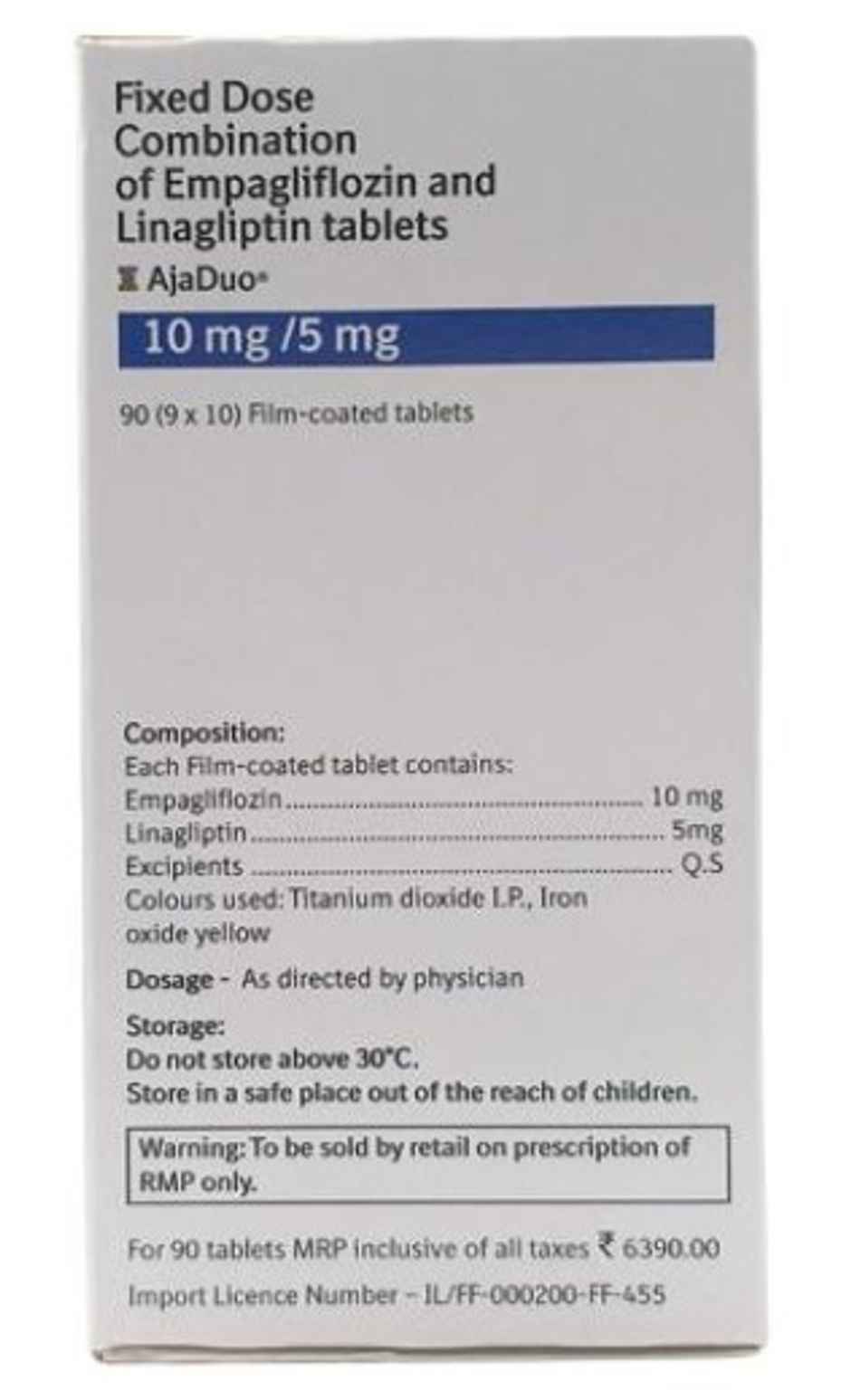 Ajaduo 10mg/5mg Tablet