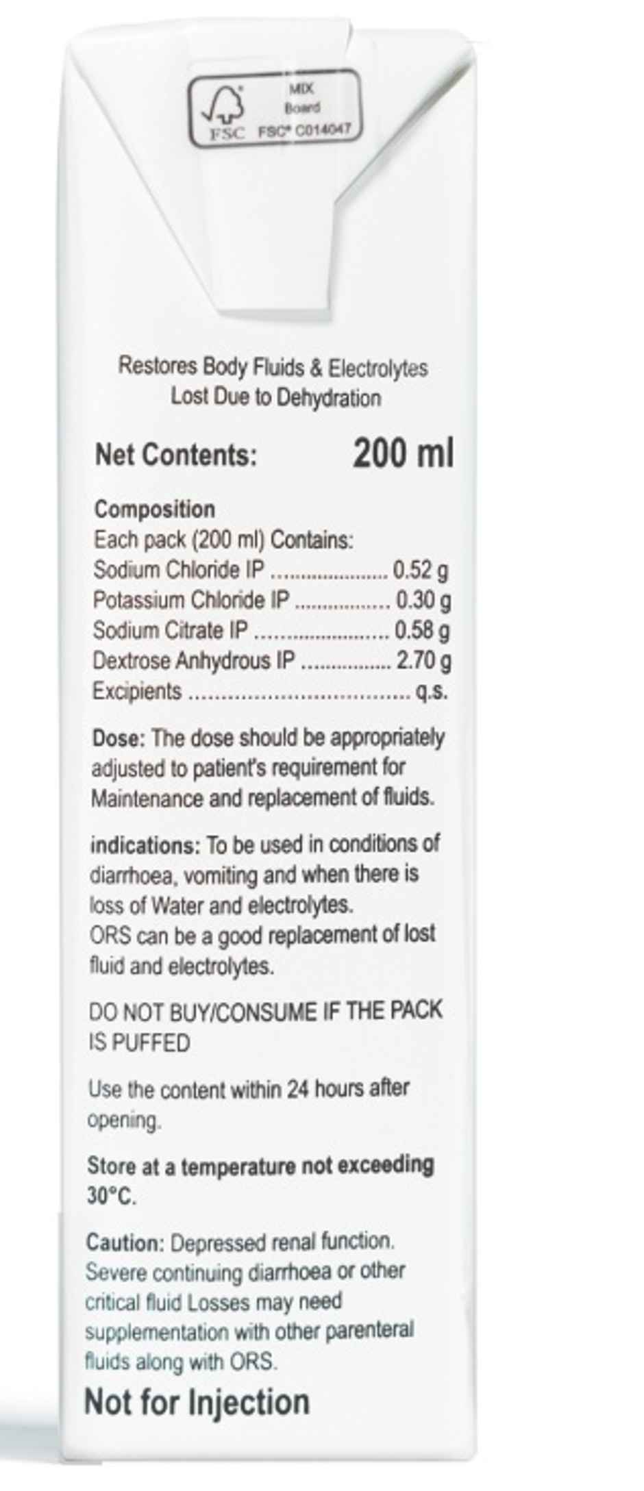 Walyte ORS Orange Flavour Sachet