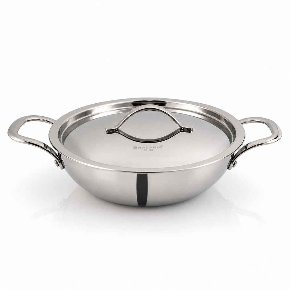Bhalaria Triply Kadai, Fry Pan & Sauce Pan