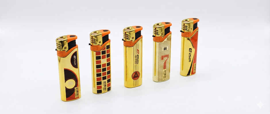 FLIK Gold TurboJet Lighter