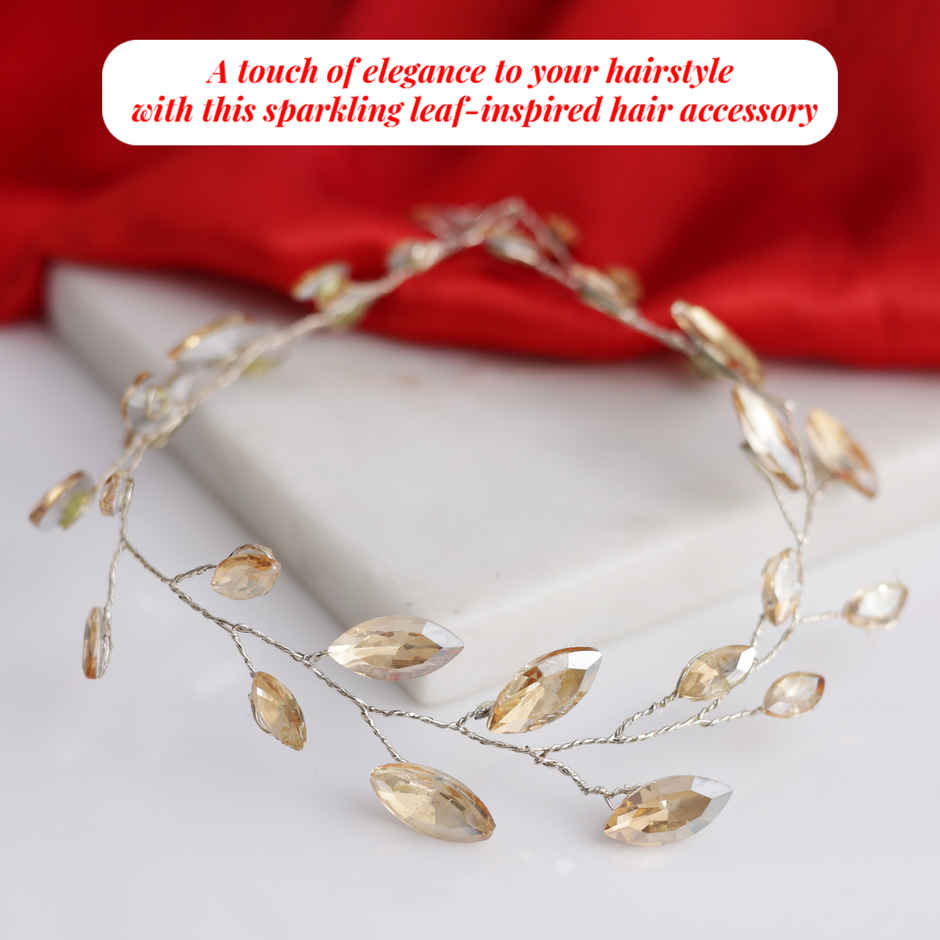Fancy Hair Accessory - Traditional Indian Jewellery | Gold | Oye Happy