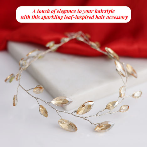Fancy Hair Accessory - Traditional Indian Jewellery | Gold | Oye Happy