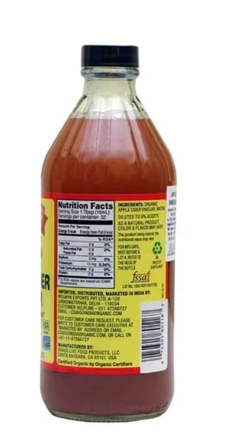 Bragg Apple Cider Vinegar