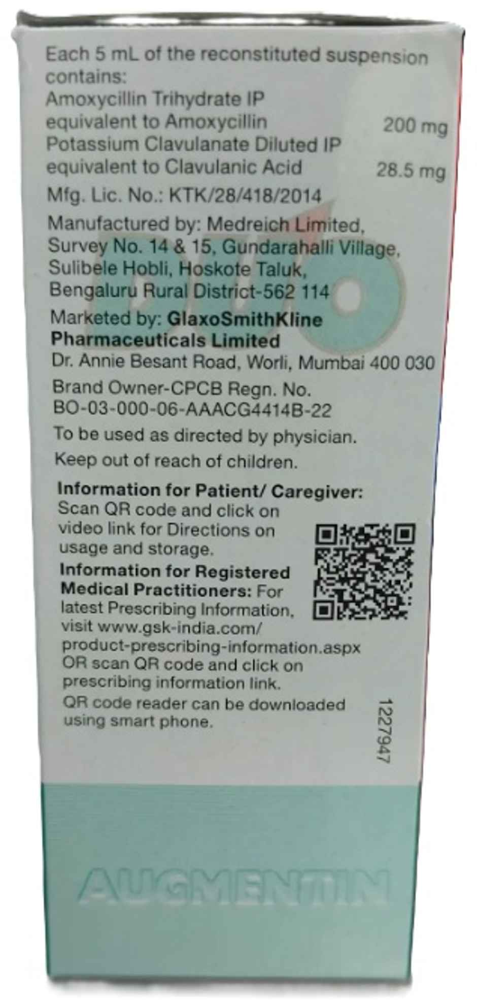 Augmentin Duo Oral Suspension