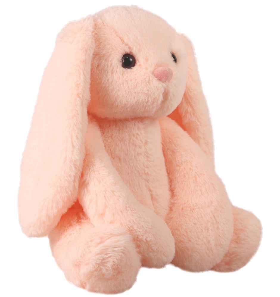 Mirada Peach Bunny Soft Toy - 35 cm