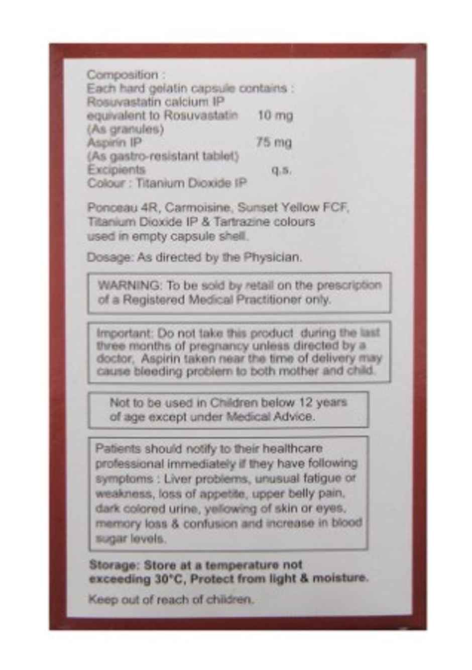 Rosukem A Capsule