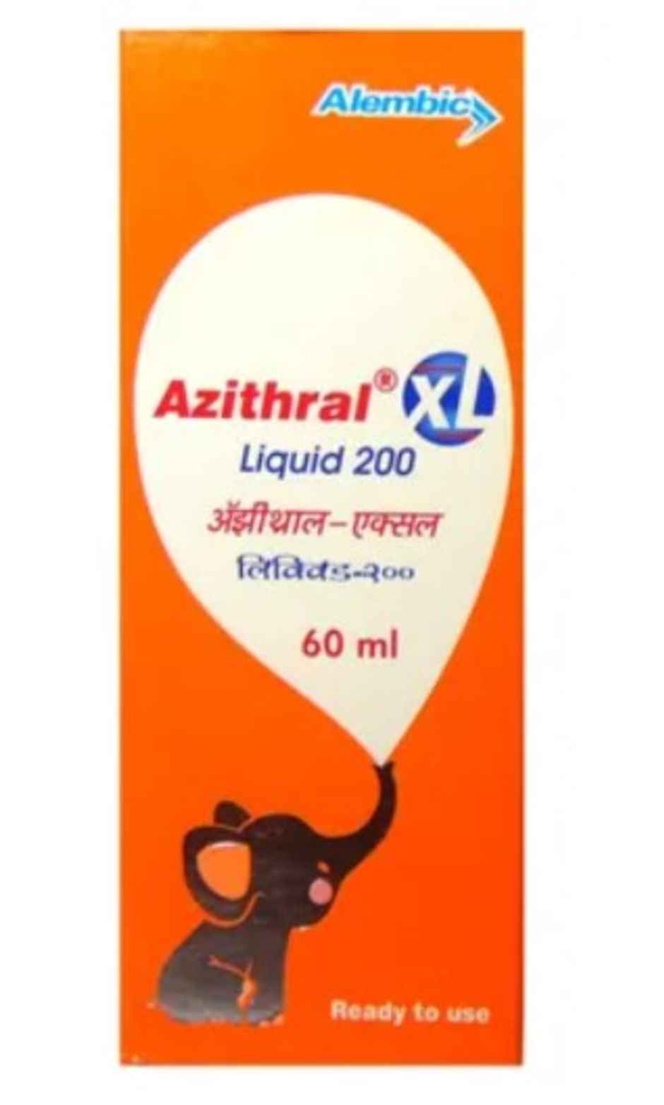 Azithral XL 200 Oral Suspension