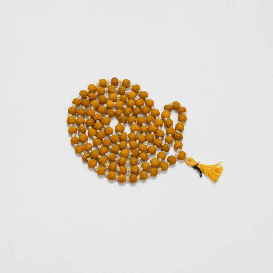 Turmeric Mala for Spiritual Use | Svasti