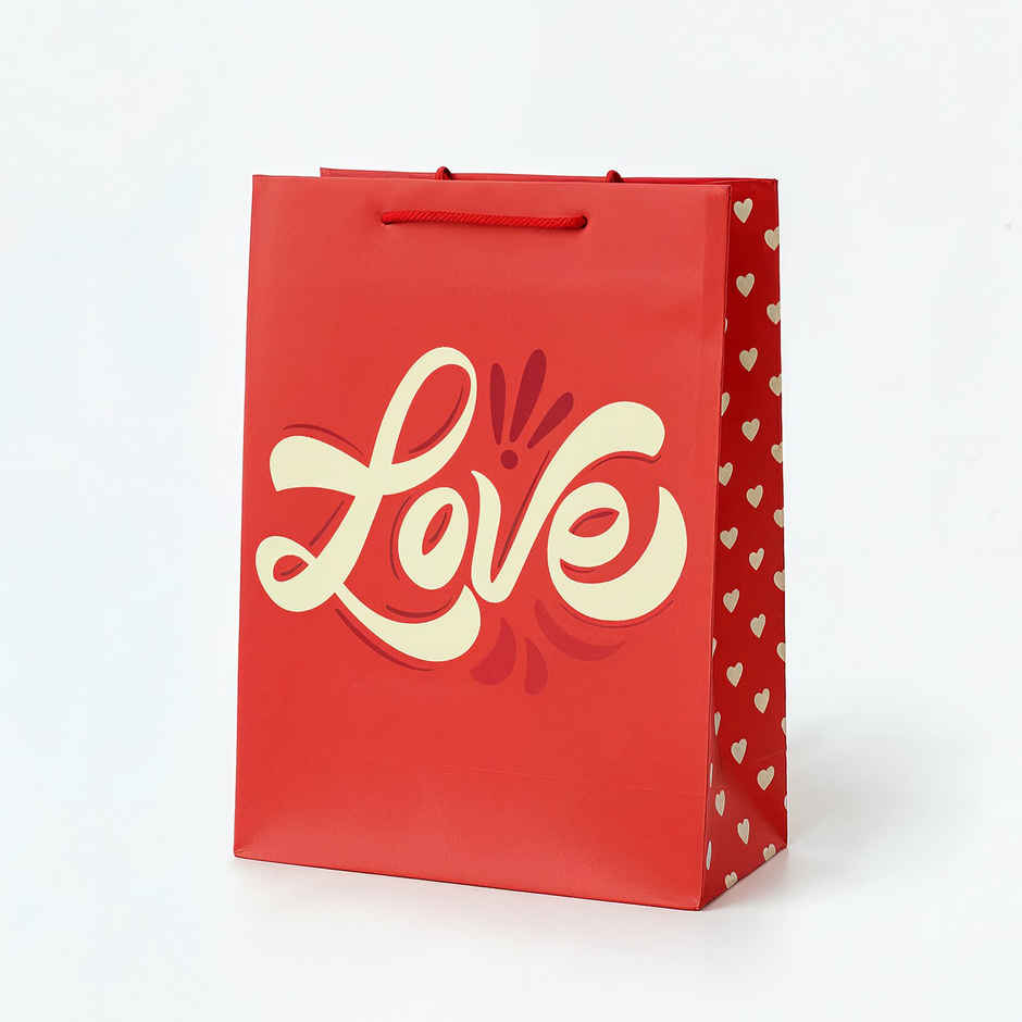 Gift with Love Gift Bag | Large | 40 x 30 x 10 cm | Happy Mail