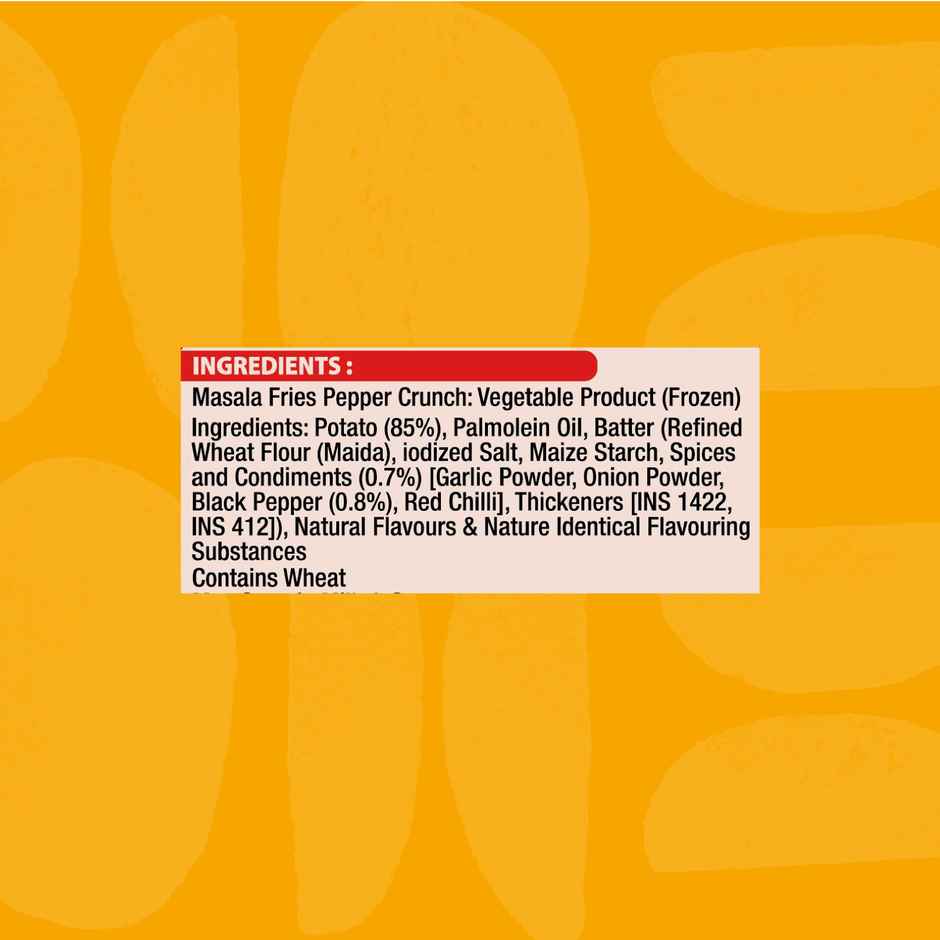 Mccain French Fries Pepper Crunch | Crispy & Tasty