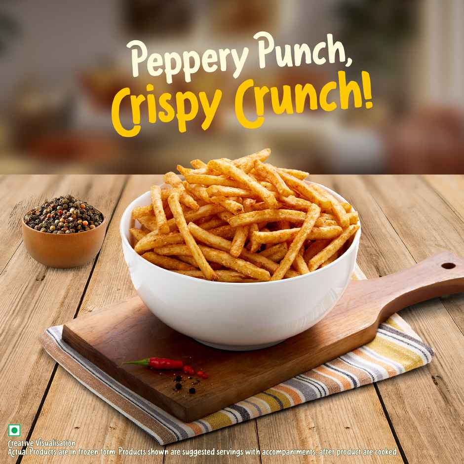 McCain French Fries Pepper Crunch | Crispy & Tasty