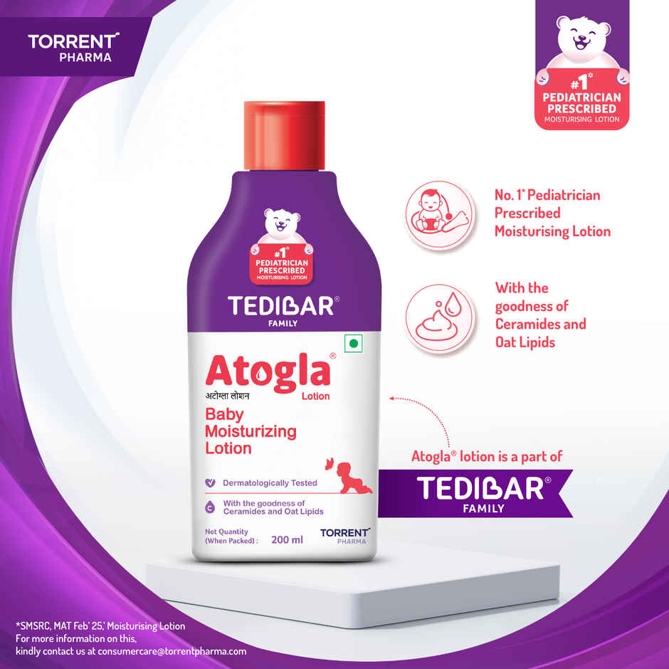 Tedibar Family Atogla Lotion For Baby