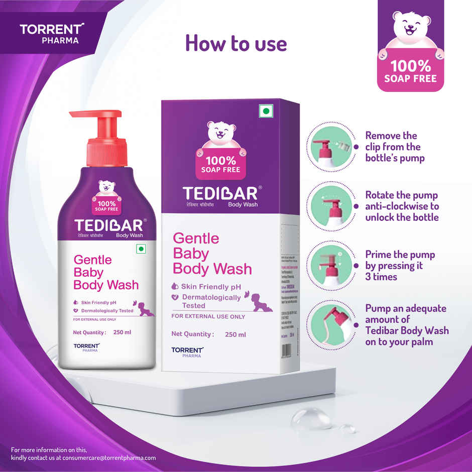 Tedibar Baby Body Wash