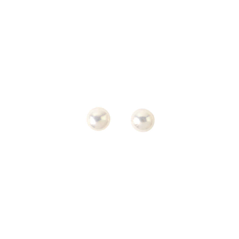 Accessorize London Sterling Silver Small Freshwater Pearl Stud Earrings