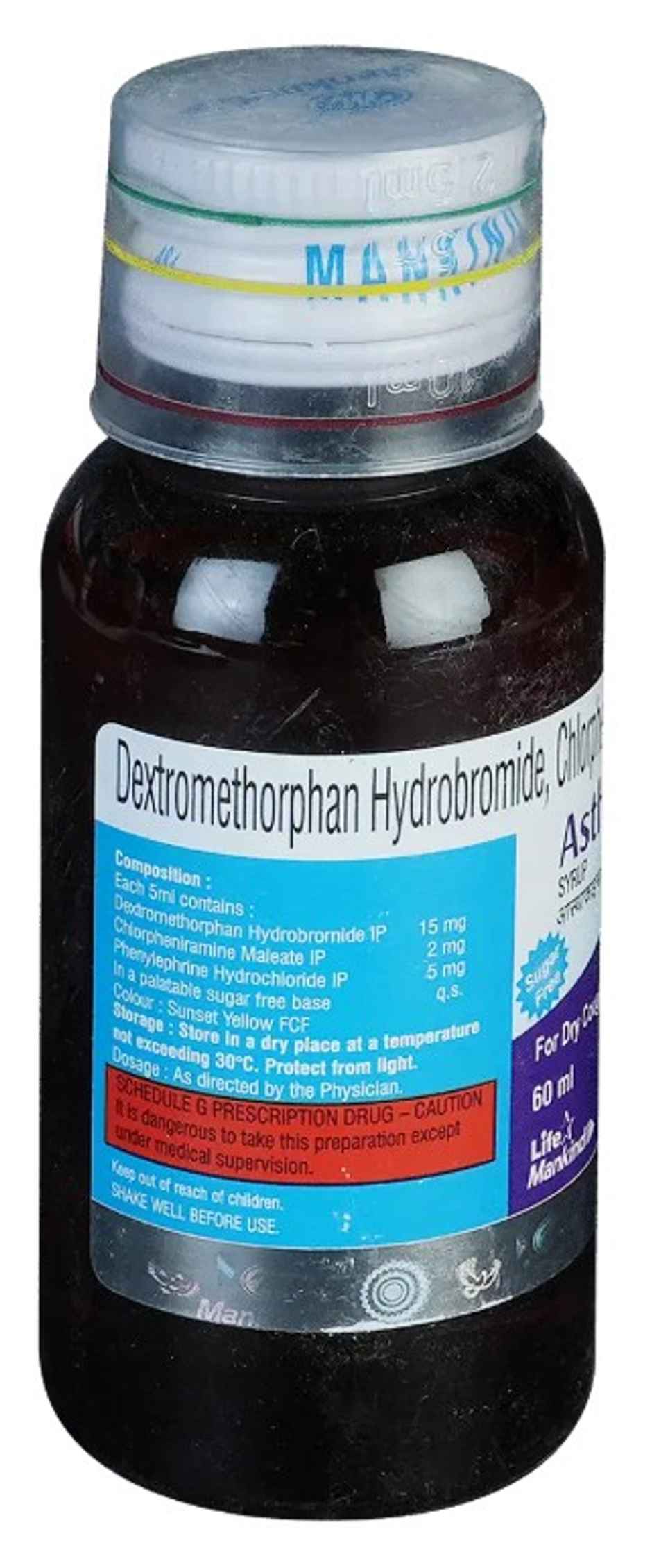 Asthakind-DX Sugar Free Syrup