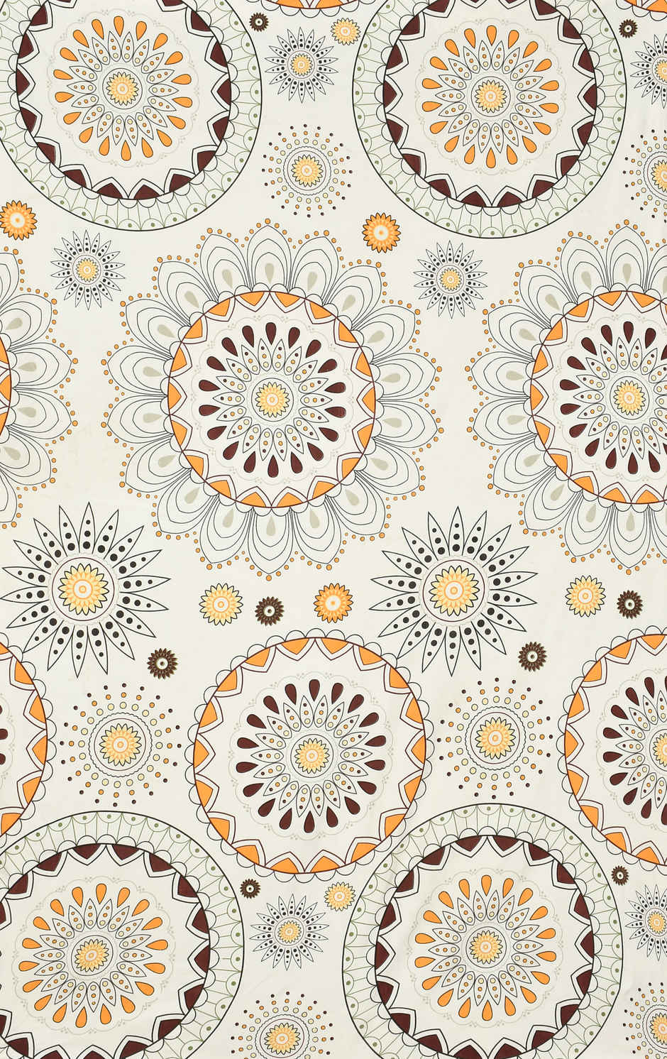 Furnofy Fitted Single Bedsheet with 1 Pillow Cover | Multicolour - 78 x 48 + 6 in Pocket