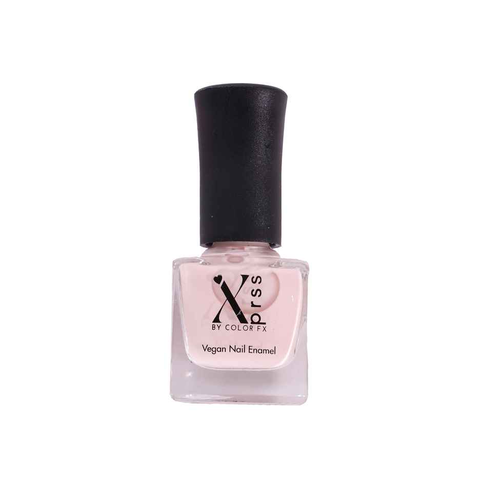 Color Fx Xprss Nude & Transparent Ultra Glossy Top coat Nail Polish, Long Lasting Nail Paint, 301 - 313