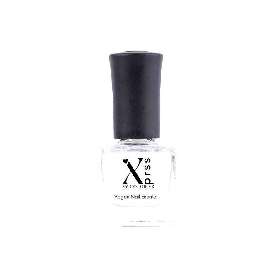 Color Fx Xprss Olive Green Glossy & Transparent Top coat Nail Polish, Long Lasting Nail Paint, 309 - 313