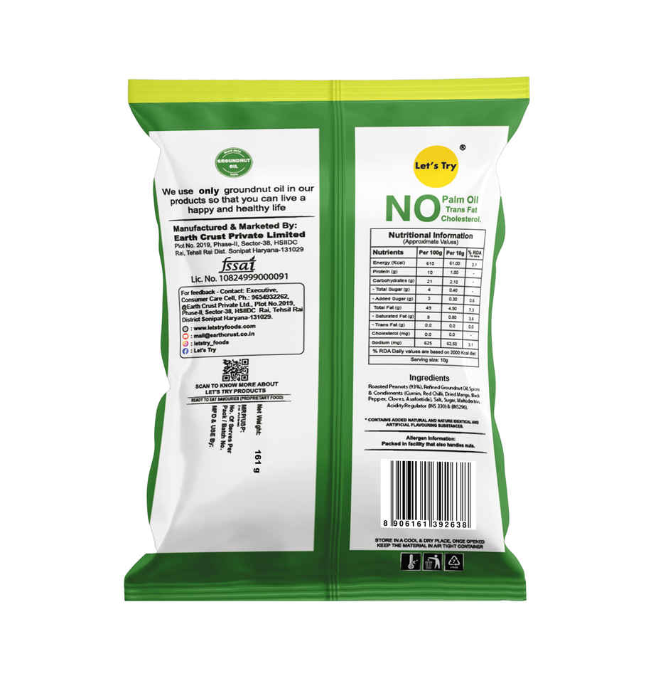 Let's Try Hing Jeera Roasted Peanuts