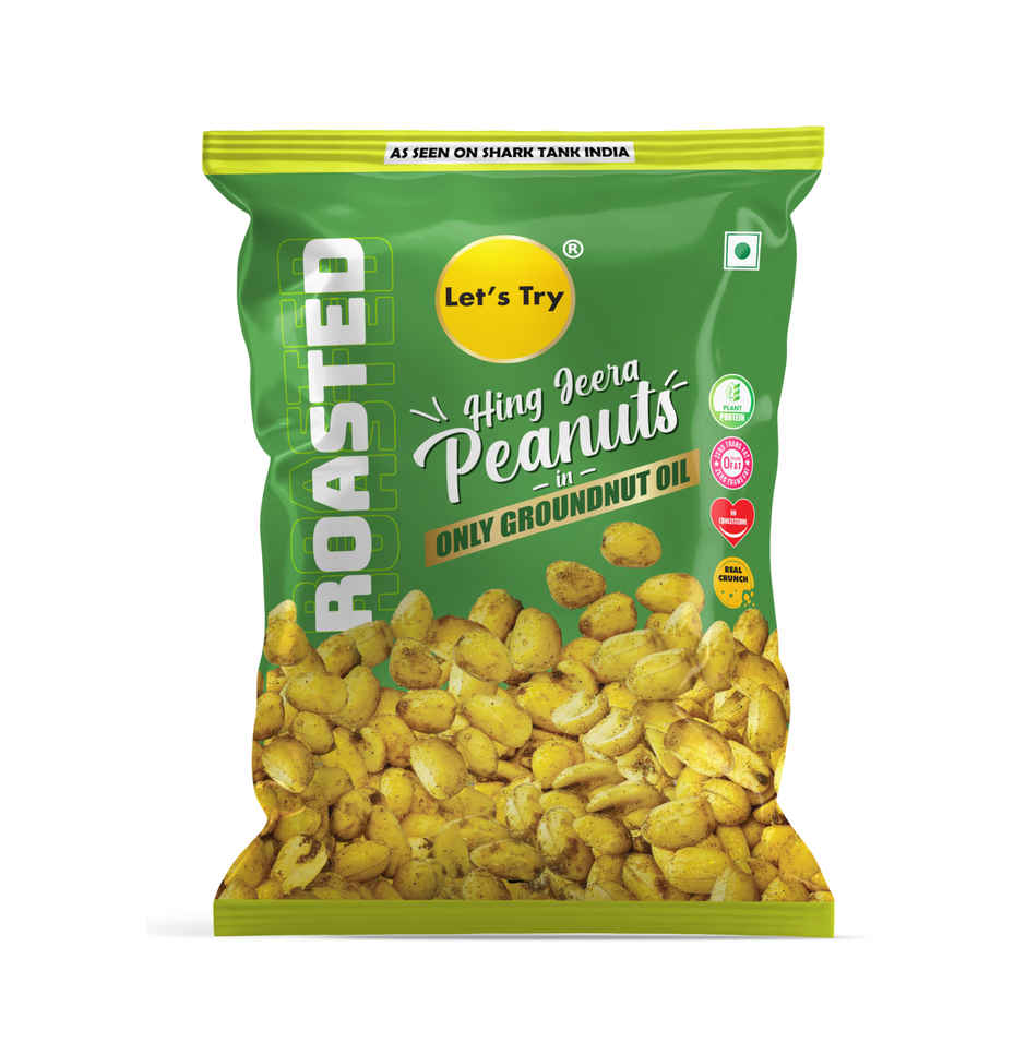 Let's Try Hing Jeera Roasted Peanuts