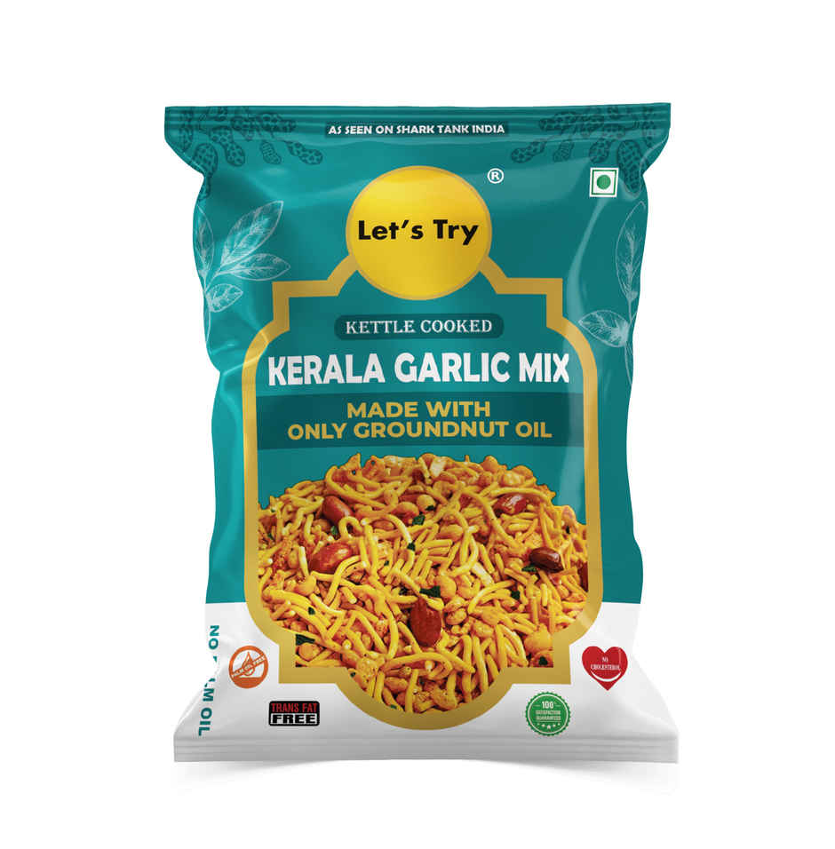 Let's Try Kerala Garlic Mixture | 100% Groundnut Oil | Guilt Free | No Palm Oil