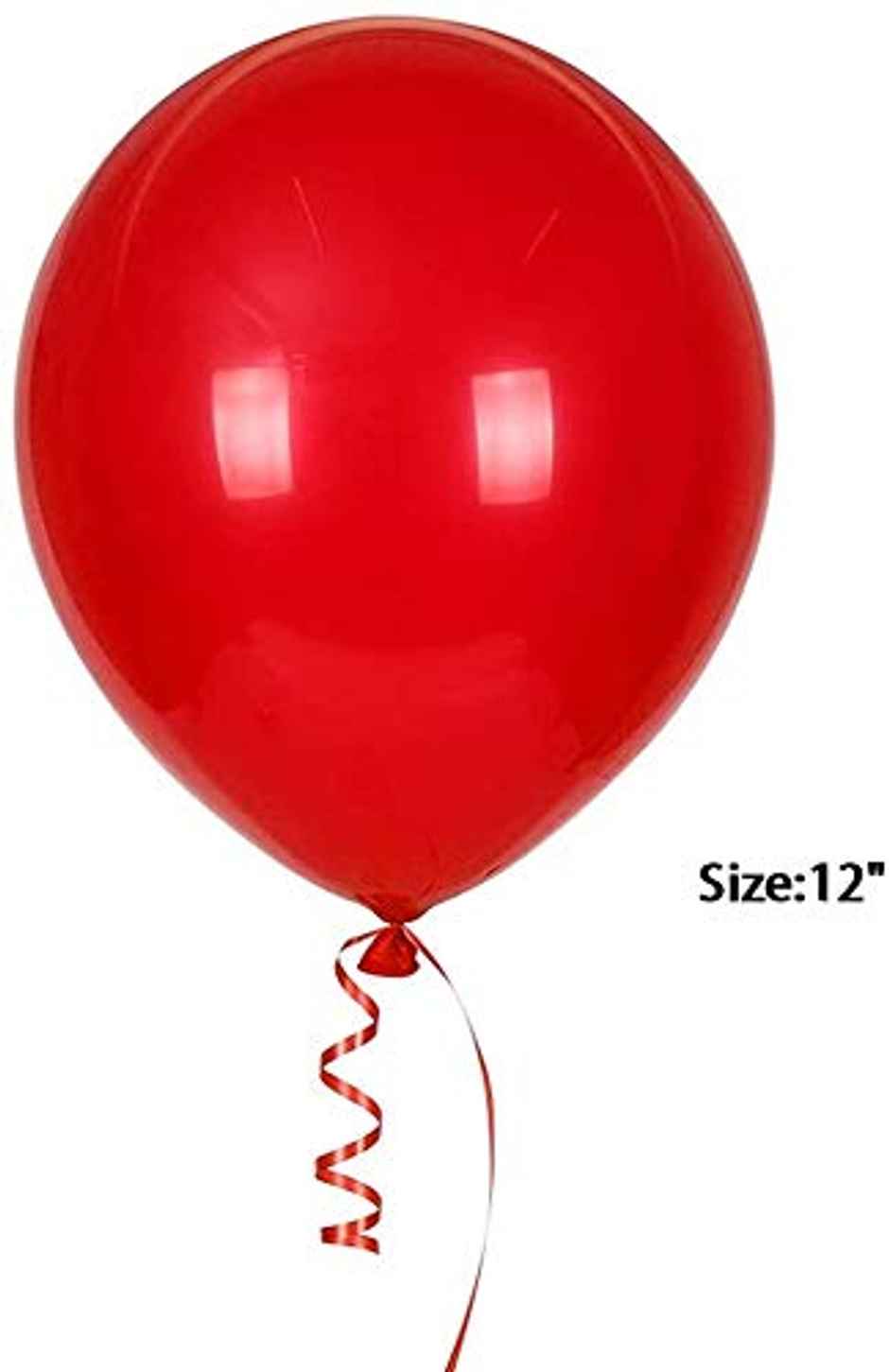 Premium Metallic Latex Balloons Red Decoration | Hemito