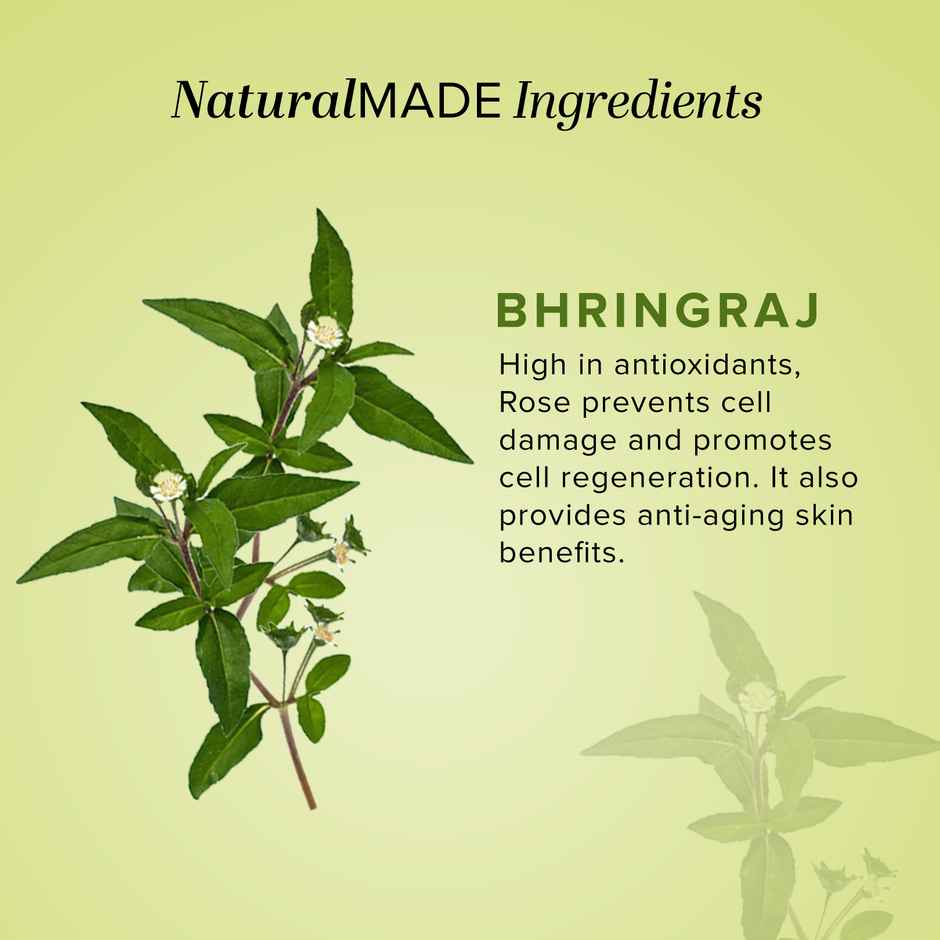 Khadi Natural Bhringraj Hair Oil Enhances Hair Health And Shine