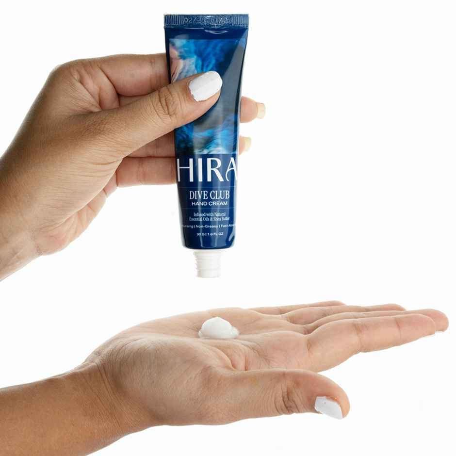 Hira Dive Club Hand Cream | Enriched with Shea Butter | Non-Greasy, Moisturizing & Fast Absorbing