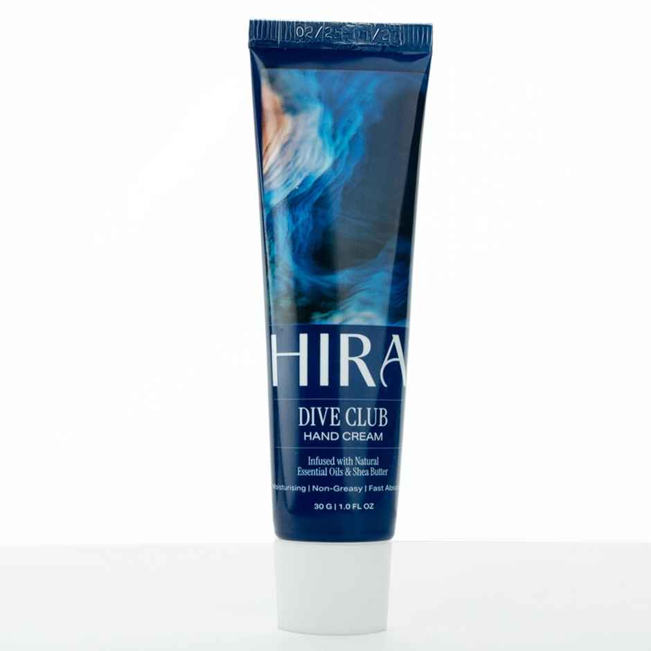 Hira Dive Club Hand Cream | Enriched with Shea Butter | Non-Greasy, Moisturizing & Fast Absorbing