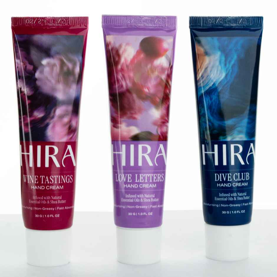 Hira Wine Tastings Hand Cream | Enriched with Shea Butter | Non-Greasy, Moisturizing & Fast Absorbing