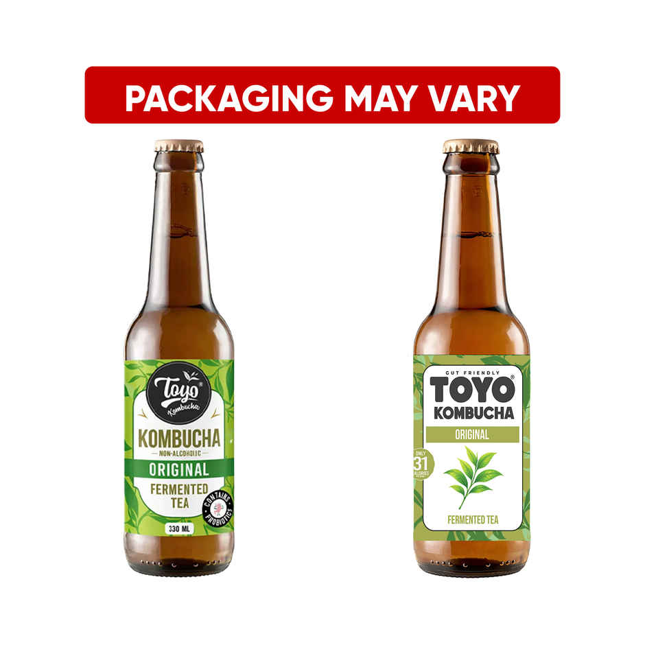 Toyo Kombucha Low Sugar Original | Non-Alcoholic Kombucha