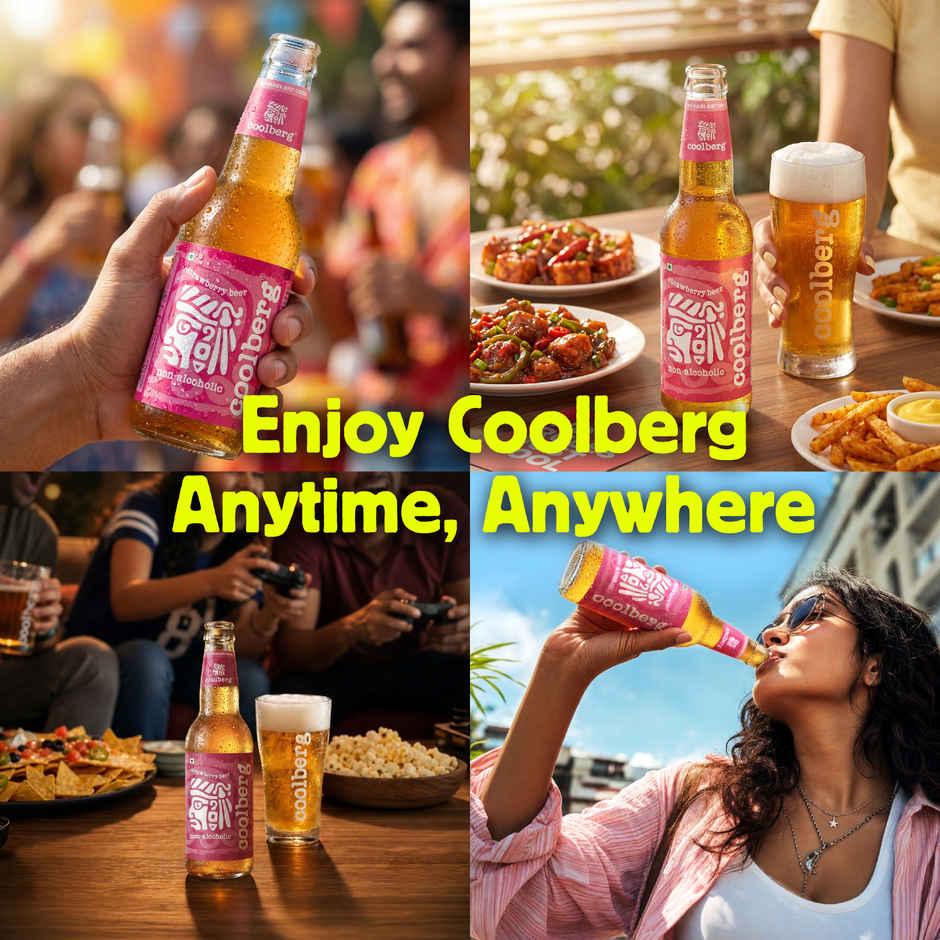 Coolberg Strawberry Non Alcoholic Beer
