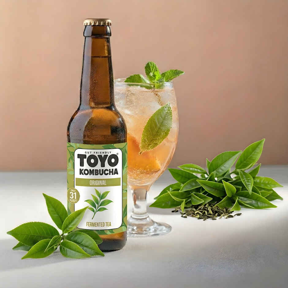 Toyo Kombucha Low Sugar Original | Non-Alcoholic Kombucha
