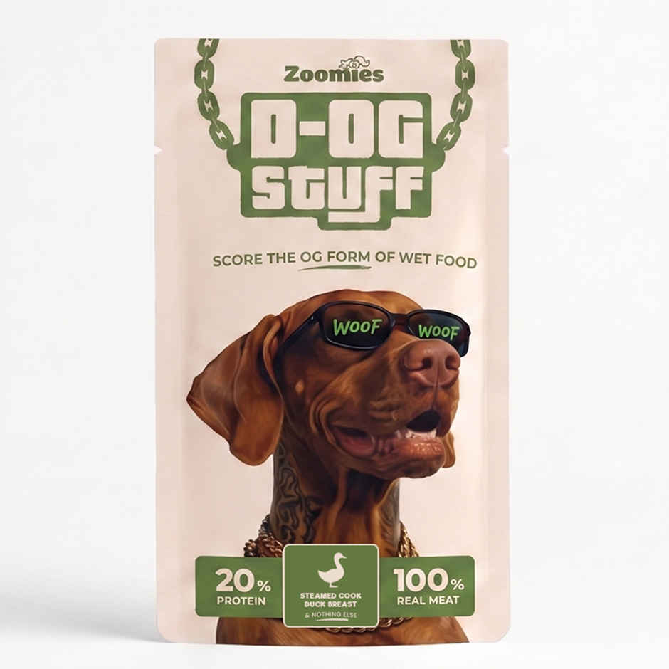 D-OG Stuff-Slowly Cooked Duck Breast Dog Food