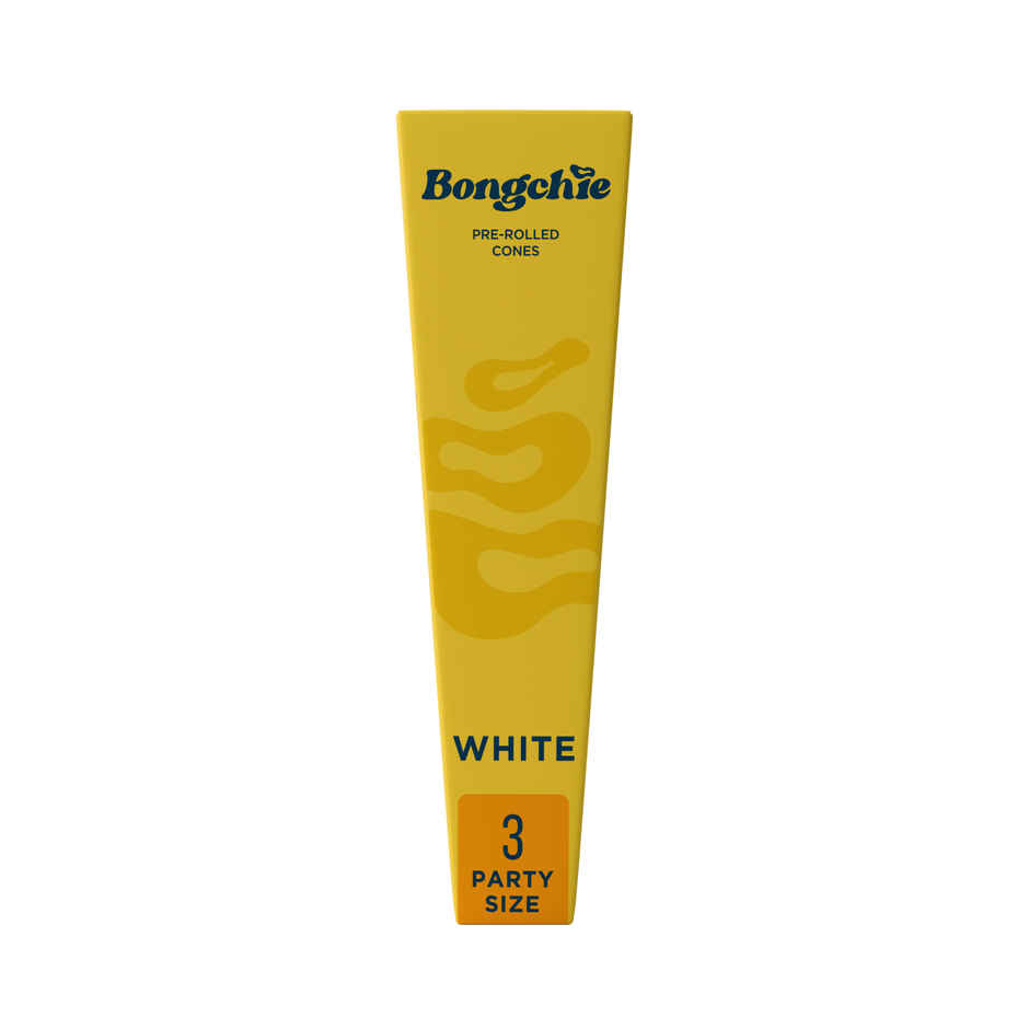 Bongchie Perfect Party Pre Rolled Cones | White