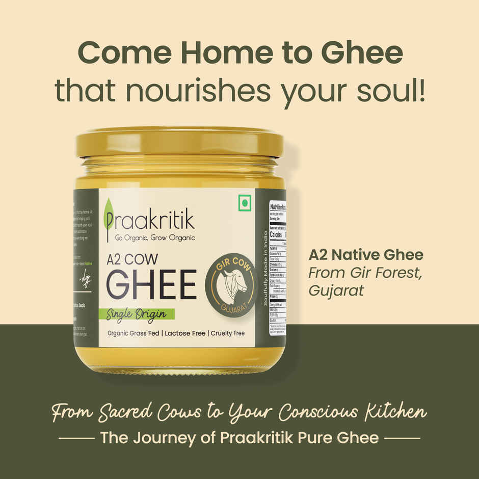 Praakritik A2 Bilona Gir Cow Ghee