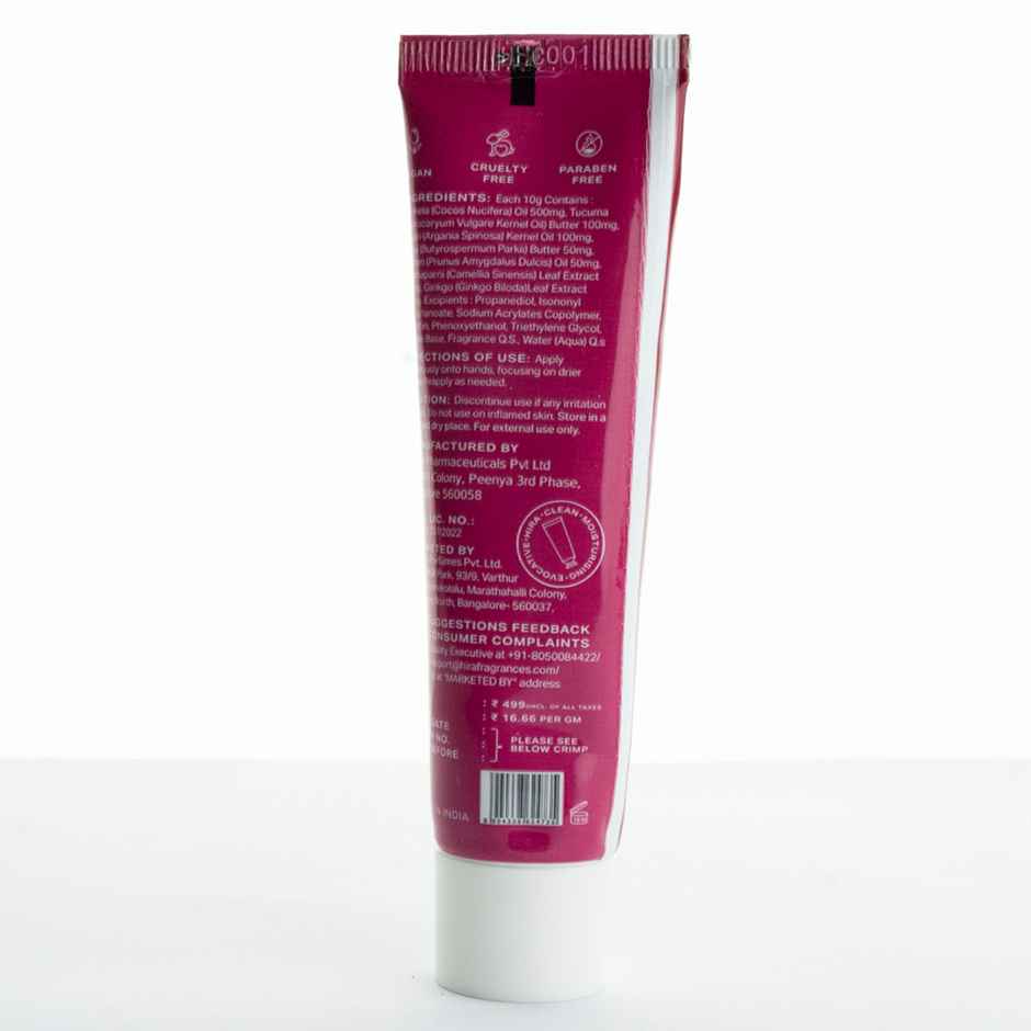 Hira Wine Tastings Hand Cream | Enriched with Shea Butter | Non-Greasy, Moisturizing & Fast Absorbing