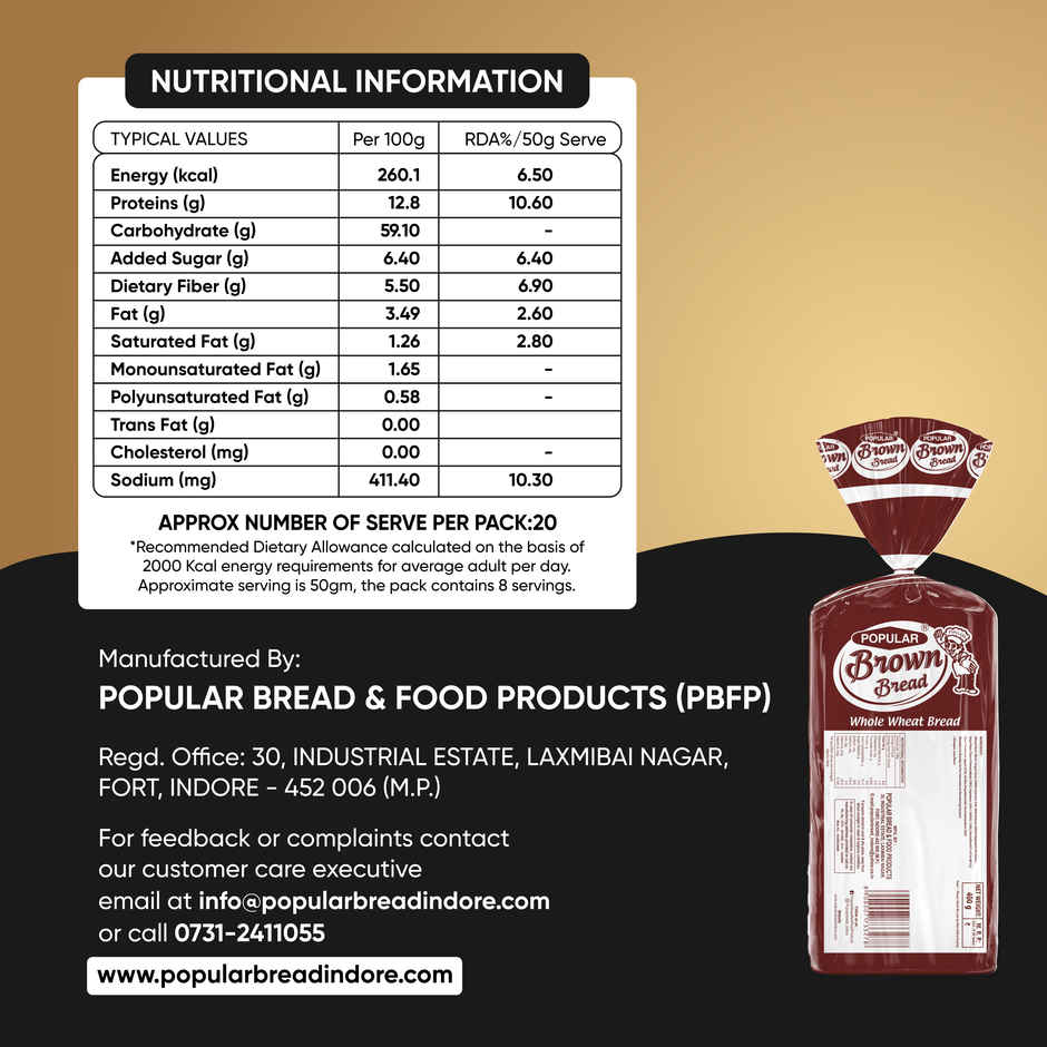 Popular Brown Bread