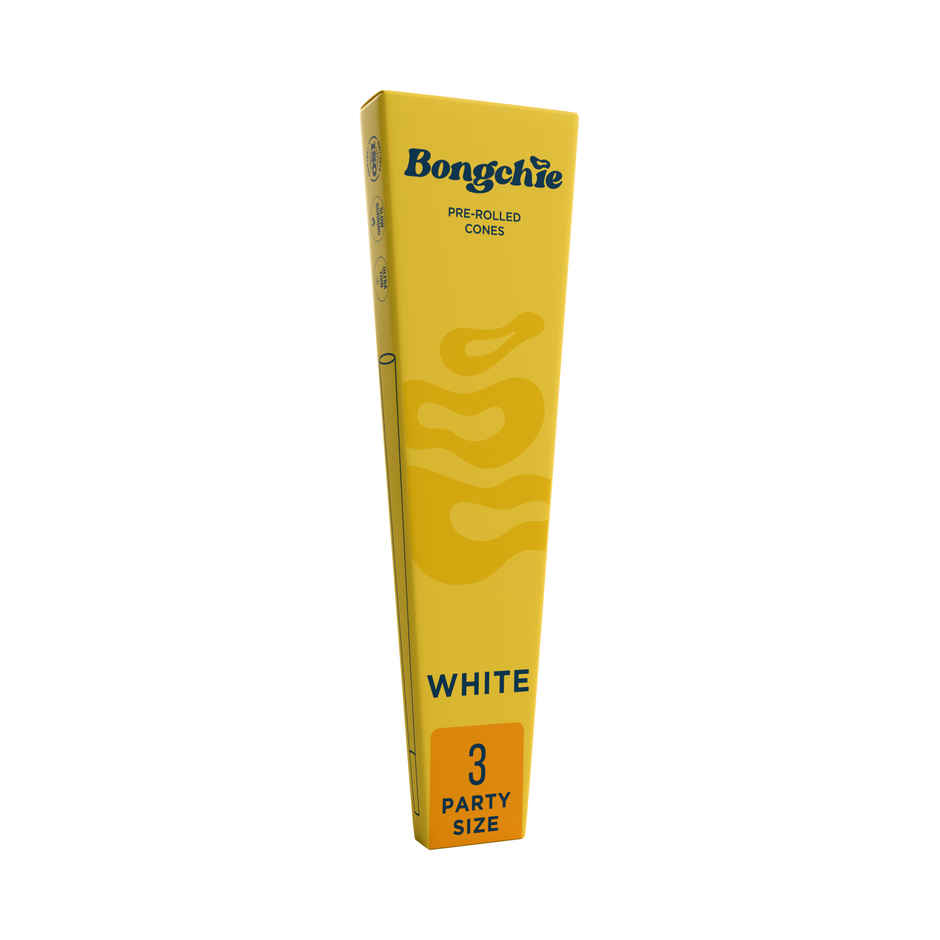 Bongchie Perfect Party Pre Rolled Cones | White