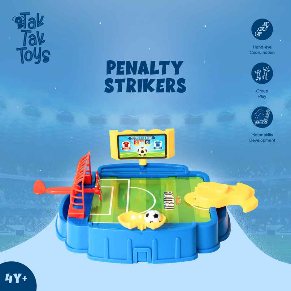 Tak Tak Toys Penalty Strikers | the Ultimate Table Soccer Shootout